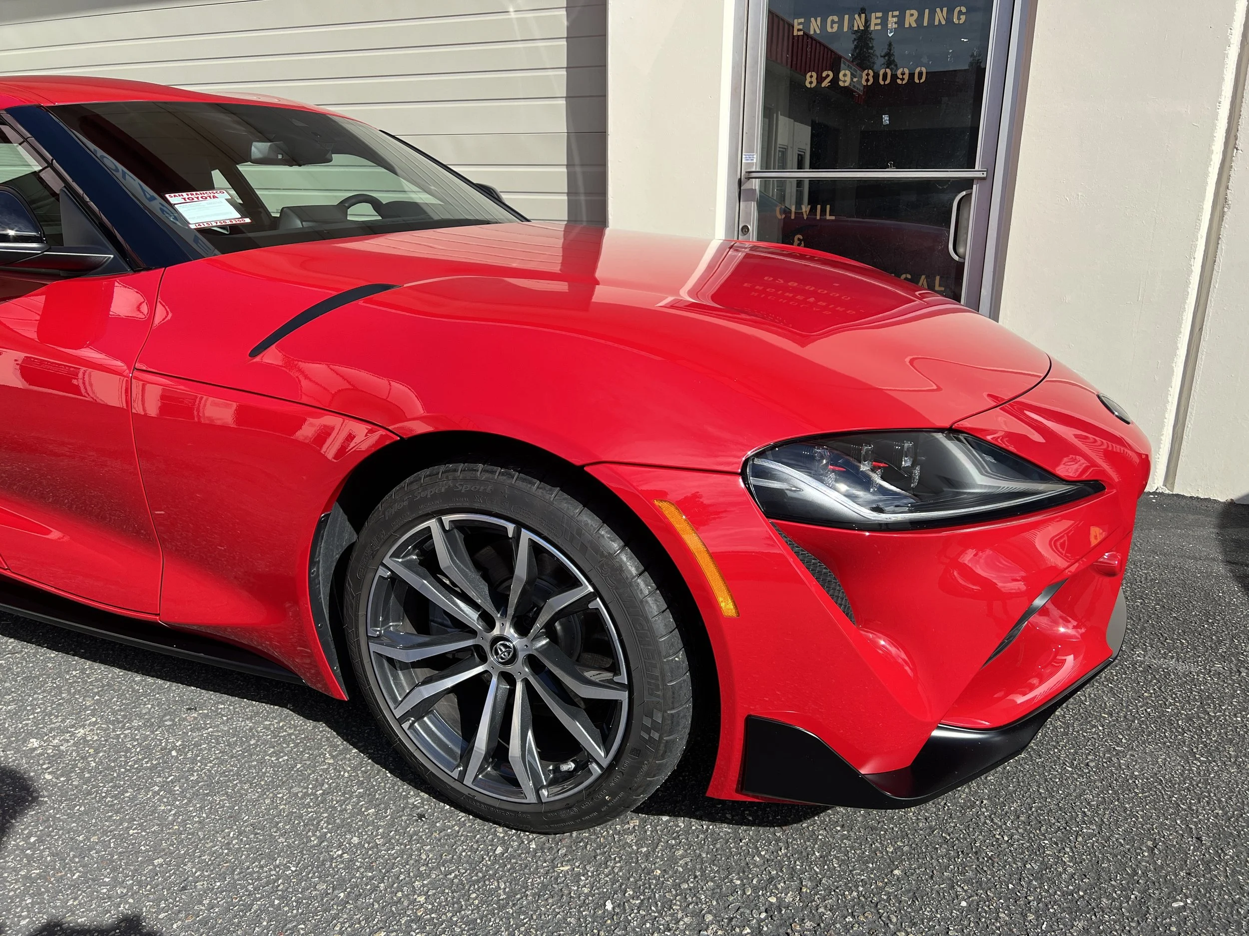 Toyota Supra Renaissance レッド 2022 Toyota Supra (Renaissance Red 2.0) — DETAILERSHIP™